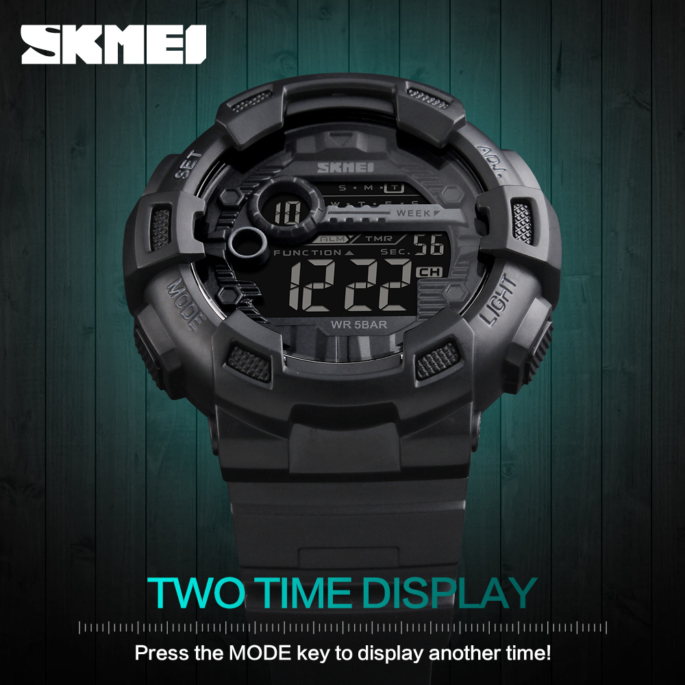 Outdoor Sports List - SKMEI Sport Outdoor Chrono Digitaluhr Herren
