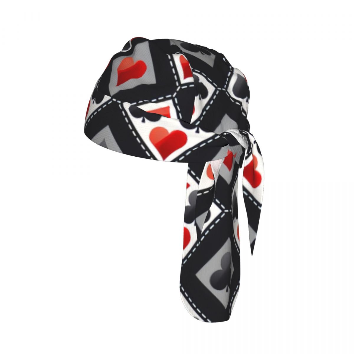 Outdoor Sport Background - Schnelltrocknendes Bandana Sonnenschutz-Kopftuch Poker-Hintergrund Sport Lauf-