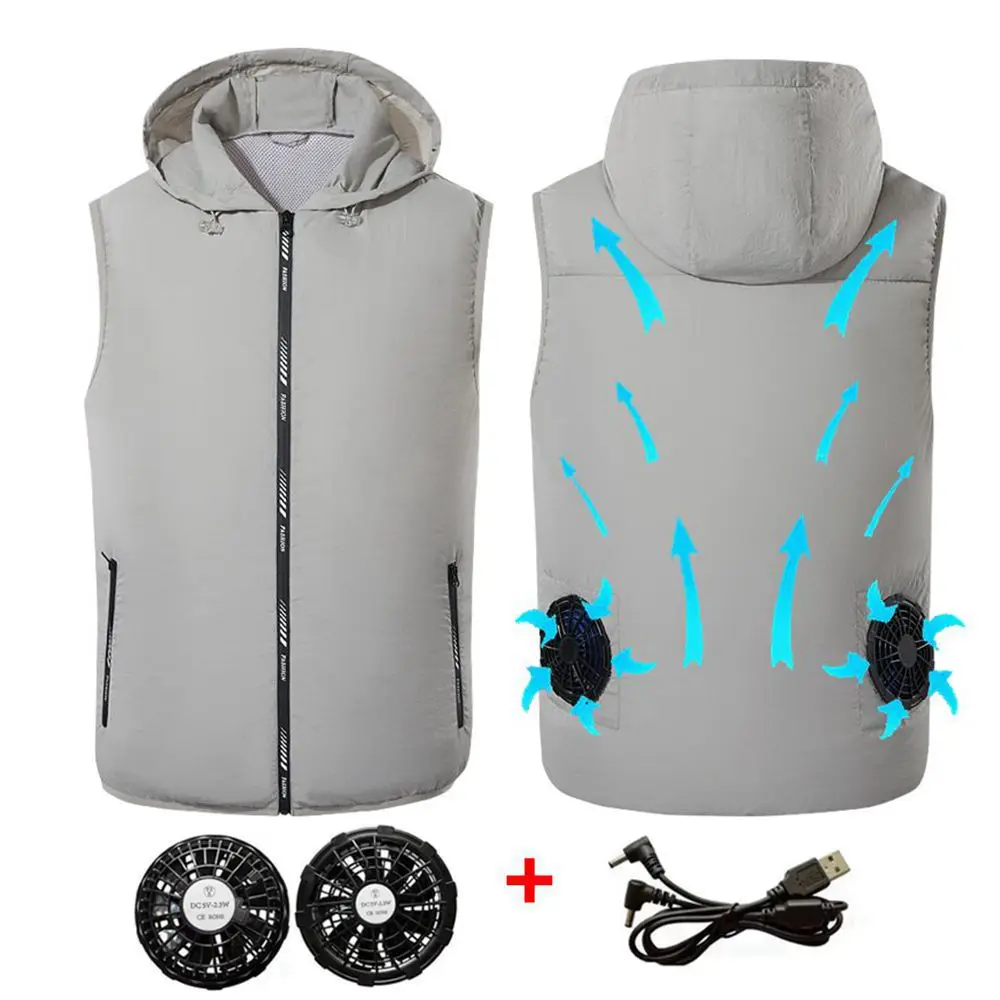 Outdoor Sport Jacket Brand - Sommer Sport Fan Klimaanlage Kühlweste für