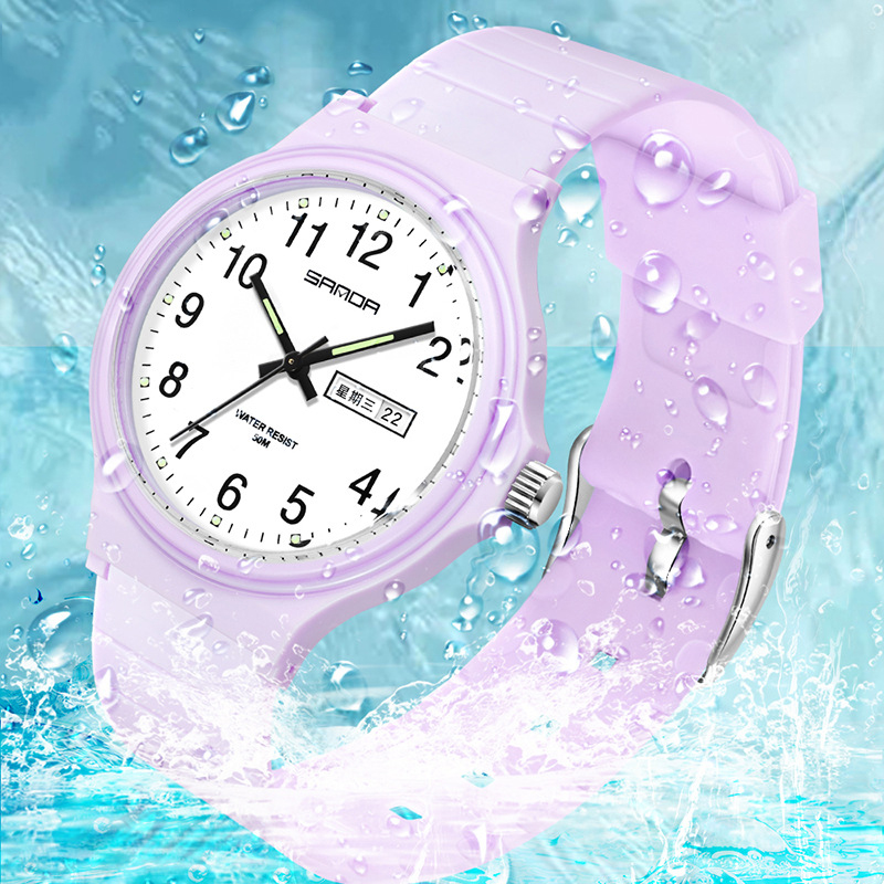 Outdoor Sport Watch - UTHAI L02 Damenuhr, modisch, schlicht, elektronische
