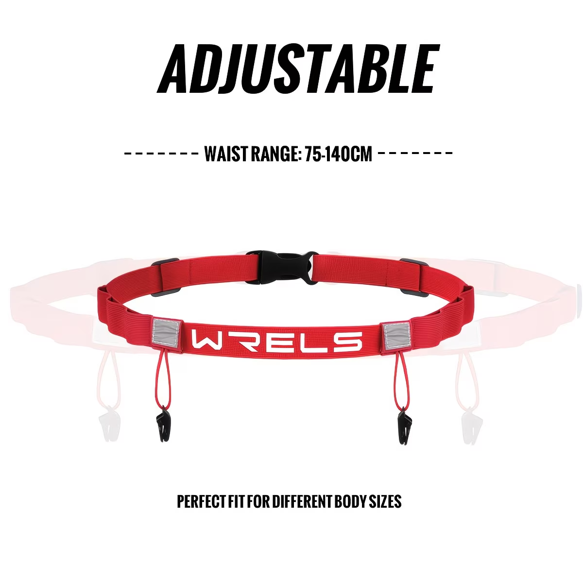 Outdoor Sports List - WRELS Unisex Triathlon Marathon Startnummerngürtel Outdoor-Sport