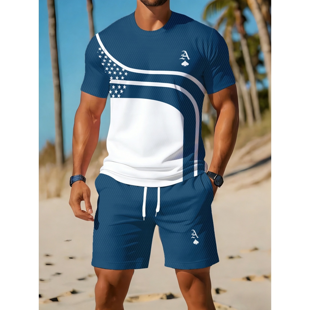 Sommer Herren Casual Trendy Ku – Outdoor Sport Outfit Bewertung und Preis