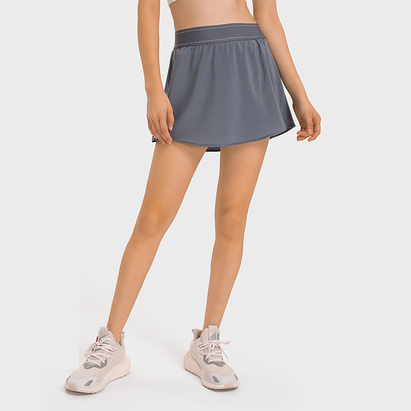 Frauen 2 In 1 Sport Tennis Röc – Outdoor Sport Dress Bewertung und Preis