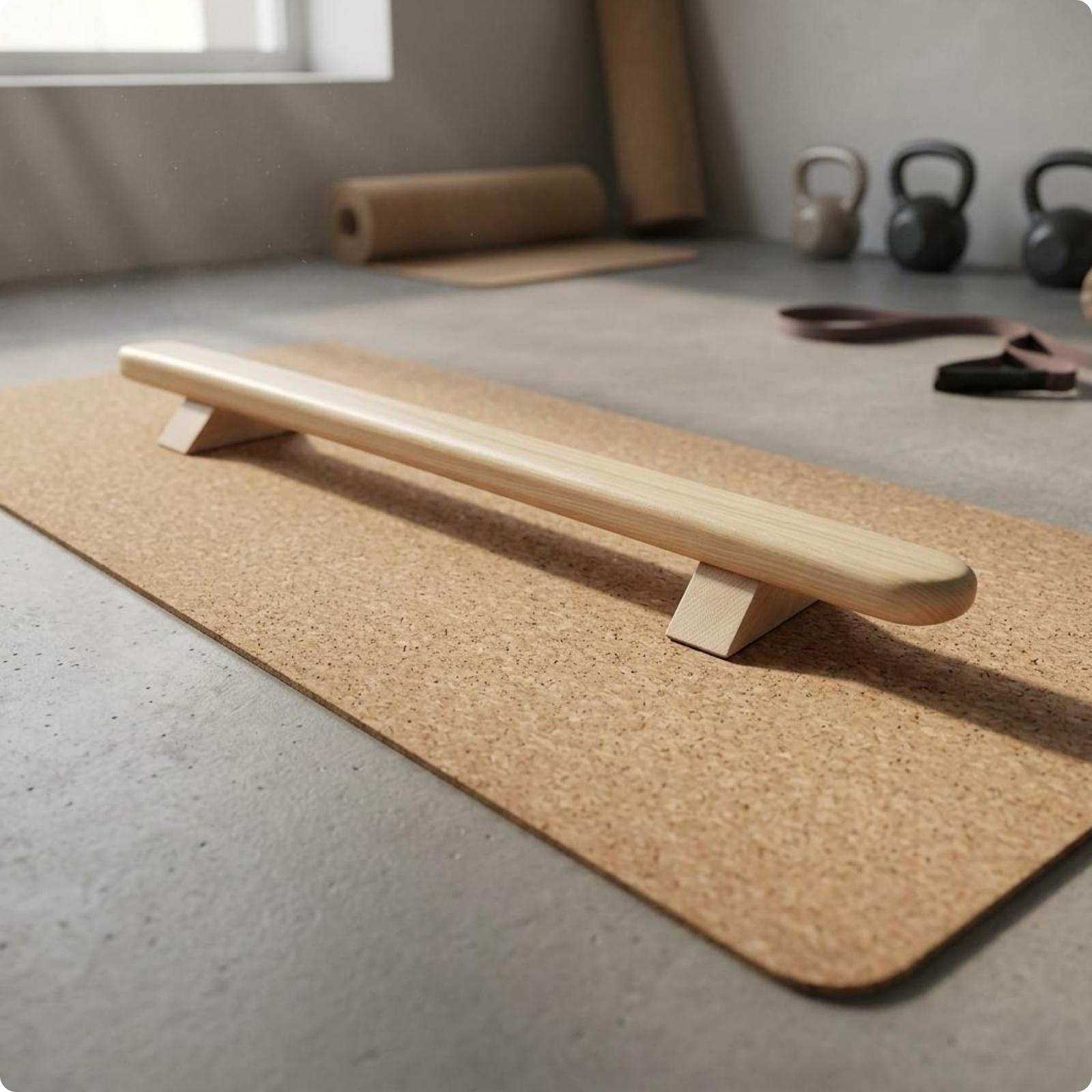 Holz-Turnstange mit abgerundet – Gymnastic Bar Home Bewertung und Preis