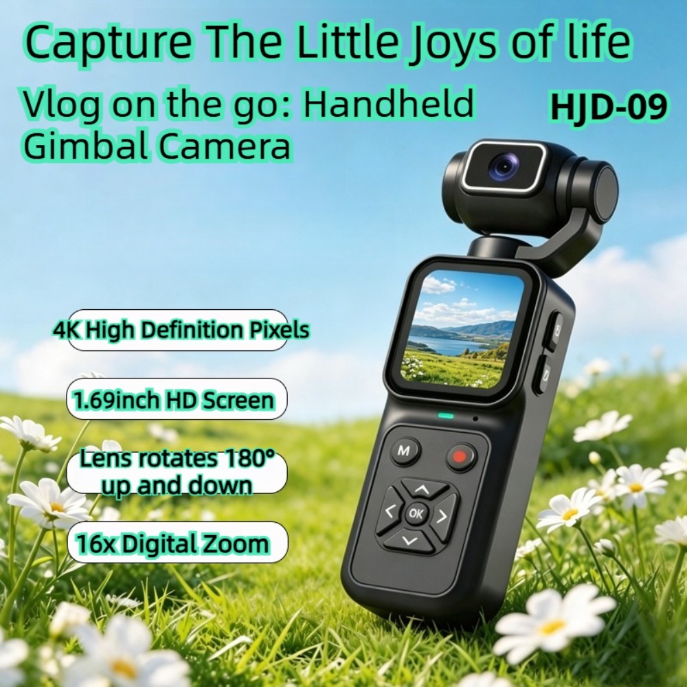 HJD-09 4K Vlogging-Kamera 180  – Outdoor Sport Live Bewertung und Preis